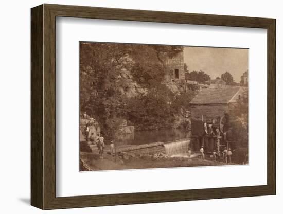 Water Mill in Alabama-Unknown-Framed Photographic Print