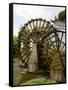 Water Mill in the Old Town, Lijiang, UNESCO World Heritage Site, Yunnan Province, China, Asia-Simon Montgomery-Framed Stretched Canvas