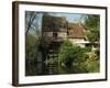 Water Mill on Quiet Stretch of the River Seine, Ande, Eure, Haute Normandie, France-Tomlinson Ruth-Framed Photographic Print
