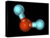 Water, Molecular Model-Laguna Design-Stretched Canvas