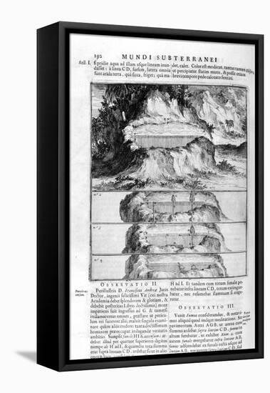 Water Movement, 1678-Athanasius Kircher-Framed Stretched Canvas