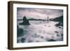 Water Movement at Marshall Beach - Golden Gate Bridge, San Francisco-Vincent James-Framed Photographic Print