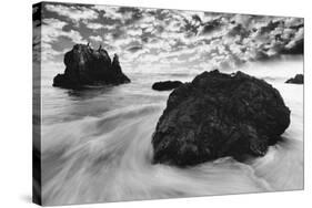Water Movements, Malibu, California-null-Stretched Canvas