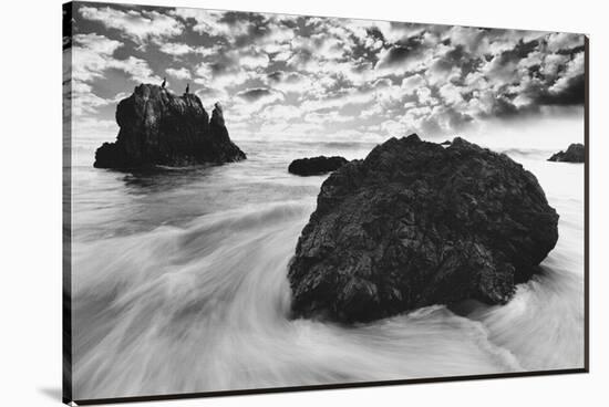 Water Movements, Malibu, California-null-Stretched Canvas