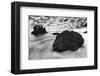 Water Movements, Malibu, California-null-Framed Art Print