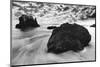 Water Movements, Malibu, California-null-Mounted Art Print