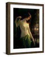 Water Nymph-Otto Theodor Gustav Lingner-Framed Giclee Print