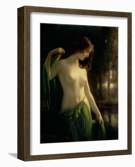 Water Nymph-Otto Theodor Gustav Lingner-Framed Giclee Print