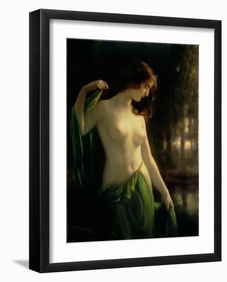 Water Nymph-Otto Theodor Gustav Lingner-Framed Giclee Print