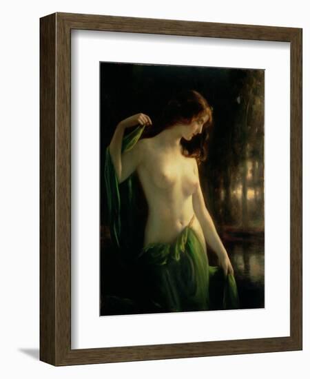 Water Nymph-Otto Theodor Gustav Lingner-Framed Giclee Print