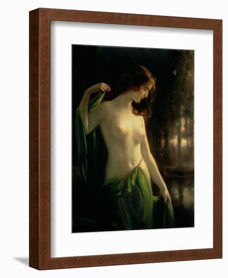 Water Nymph-Otto Theodor Gustav Lingner-Framed Giclee Print