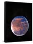 Water on a Prehistoric Mars-Christian Darkin-Framed Stretched Canvas