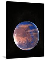 Water on a Prehistoric Mars-Christian Darkin-Stretched Canvas