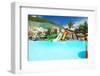 Water Park in Tropical Resort-haveseen-Framed Photographic Print