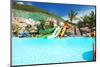 Water Park in Tropical Resort-haveseen-Mounted Photographic Print