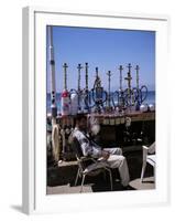 Water Pipes, Red Sea Public Beach, Aqaba, Jordan, Middle East-Christopher Rennie-Framed Photographic Print