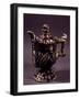 Water Pitcher with Polychrome Decorations, France, 16th Century-null-Framed Giclee Print