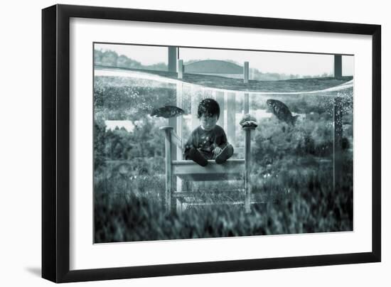 Water Playground-Dimas Awang-Framed Premium Photographic Print