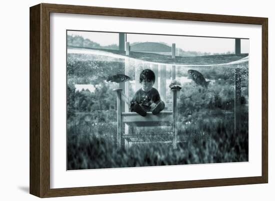 Water Playground-Dimas Awang-Framed Photographic Print