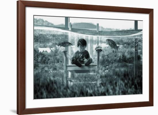 Water Playground-Dimas Awang-Framed Photographic Print