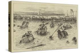 Water Polo at Hunter's Quay, Scotland-William Ralston-Stretched Canvas