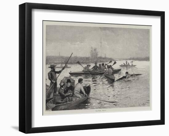 Water Polo-null-Framed Giclee Print