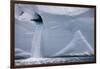 Water Pours from Face of Brasvellbreen Glacier on Nordaustlandet-Paul Souders-Framed Photographic Print