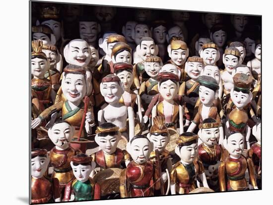 Water Puppets, Hanoi, Vietnam, Indochina, Southeast Asia, Asia-Gavin Hellier-Mounted Photographic Print