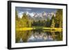 Water Reflection of the Teton Range-Richard Maschmeyer-Framed Photographic Print
