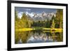 Water Reflection of the Teton Range-Richard Maschmeyer-Framed Photographic Print