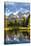 Water Reflection of the Teton Range-Richard Maschmeyer-Stretched Canvas