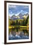 Water Reflection of the Teton Range-Richard Maschmeyer-Framed Premium Photographic Print