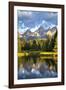 Water Reflection of the Teton Range-Richard Maschmeyer-Framed Photographic Print