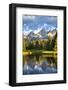 Water Reflection of the Teton Range-Richard Maschmeyer-Framed Premium Photographic Print