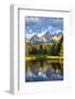 Water Reflection of the Teton Range-Richard Maschmeyer-Framed Premium Photographic Print