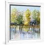 Water Reflections I-Libby Smart-Framed Art Print