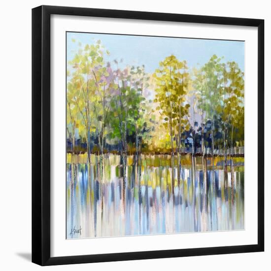 Water Reflections I-Libby Smart-Framed Art Print