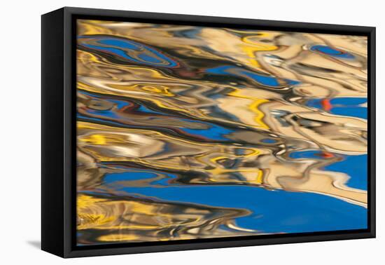 Water Reflections I-Kathy Mahan-Framed Stretched Canvas