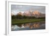 Water Reflections of the Teton Range-Richard Maschmeyer-Framed Photographic Print