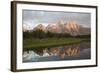 Water Reflections of the Teton Range-Richard Maschmeyer-Framed Photographic Print