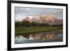 Water Reflections of the Teton Range-Richard Maschmeyer-Framed Photographic Print