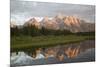 Water Reflections of the Teton Range-Richard Maschmeyer-Mounted Photographic Print