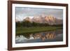 Water Reflections of the Teton Range-Richard Maschmeyer-Framed Photographic Print