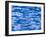 Water Ripples in Swimming Pool, Grande Terre, Guadaloupe, Caribbean-Walter Bibikow-Framed Premium Photographic Print