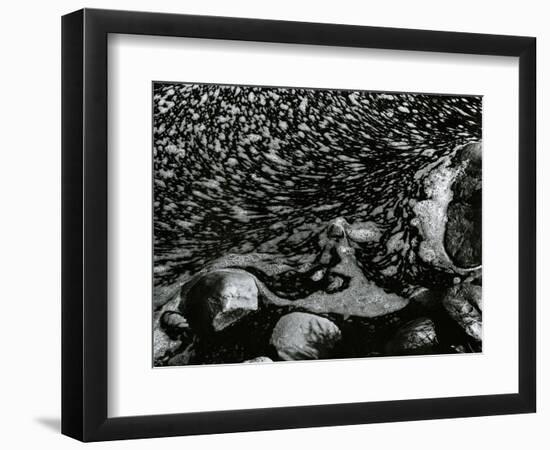 Water, Rock, Sand, c. 1965-Brett Weston-Framed Photographic Print