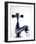 Water Running From a Tap-Tek Image-Framed Photographic Print