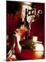 Water Running out of Samovar into a Pot-Michael Boyny-Mounted Photographic Print