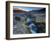 Water Runs from a Geyser Field in Sajama National Park at Sunrise-Alex Saberi-Framed Photographic Print