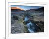 Water Runs from a Geyser Field in Sajama National Park at Sunrise-Alex Saberi-Framed Photographic Print