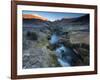 Water Runs from a Geyser Field in Sajama National Park at Sunrise-Alex Saberi-Framed Photographic Print